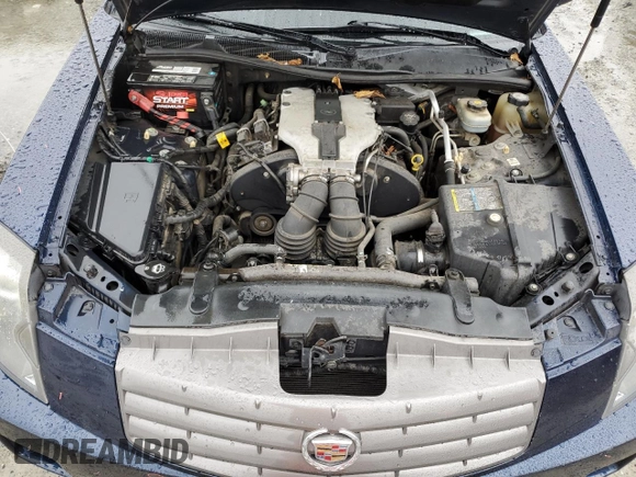 2003 Cadillac CTS with VIN 1G6DM57N330120435, listed as a Copart auction lot 43717145 with 63,895 mi miles and Salvage Title. Bid and sale history available at carsss.com. Image 11.