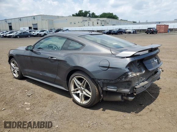 2018 Ford Mustang EcoBoost with VIN 1FA6P8TH6J5174963, listed as a Copart auction lot 61450555 with 62,224 mi miles and Salvage title. Bid and sale history available at DreamBid. Image 2.