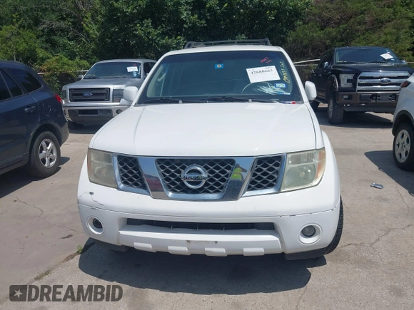 2007 Nissan Pathfinder SE with VIN 5N1AR18U17C626216, listed as a IAAI auction lot 42680663 with 167,255 mi miles and . Bid and sale history available at DreamBid. Image 6.
