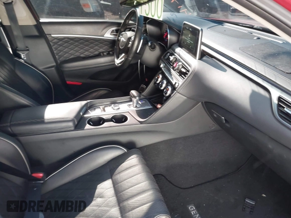 2019 Genesis G70 Advanced with VIN KMTG44LA7KU026820, listed as a IAAI auction lot 41706925 with 56,584 mi miles and . Bid and sale history available at DreamBid. Image 5.