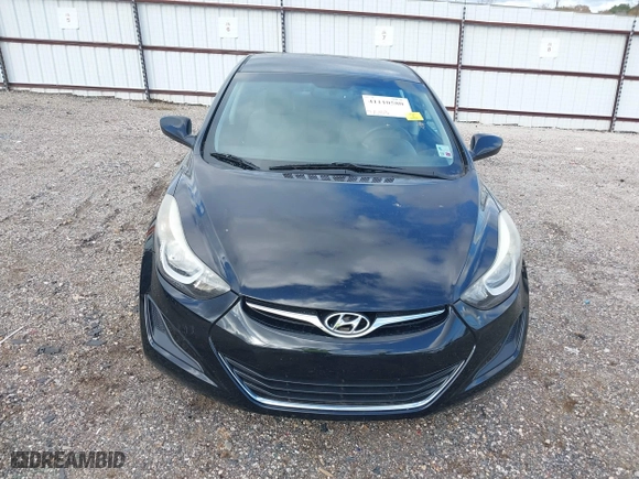 2016 Hyundai Elantra SE with VIN 5NPDH4AE3GH692568, listed as a IAAI auction lot 41110580 with 35,103 mi miles. Bid and sale history available at carsss.com. Image 13.