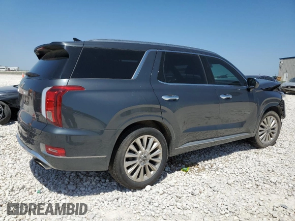 2020 Hyundai Palisade Limited with VIN KM8R54HE7LU044666, listed as a Copart auction lot 52845295 with 91,257 mi miles and Salvage title. Bid and sale history available at DreamBid. Image 3.
