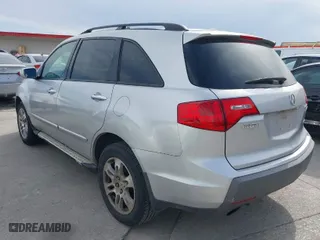 2007 Acura MDX Tech Pkg with VIN 2HNYD28337H500977, listed as a IAAI auction lot 41779109 with 117,037 mi miles. Bid and sale history available at carsss.com. Image 3.
