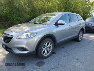 2014 Mazda CX-9 Touring z VIN JM3TB3CV4E0438423, wystawiony jako Copart lot #58603325 z przebiegiem 81 177 mil mil oraz Czysty tytuł • Clean title. Historia ofert i sprzedaży dostępna na DreamBid. Obrazek 1.