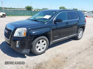 2015 GMC Terrain SLE with VIN 2GKALMEK7F6372159, listed as a IAAI auction lot 42705706 with 112,016 mi miles and . Bid and sale history available at DreamBid. Image 2.