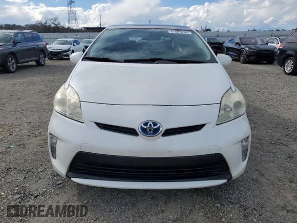 2012 Toyota Prius One with VIN JTDKN3DU3C5498632, listed as a Copart auction lot 47883705 with 127,449 mi miles and Salvage Title. Bid and sale history available at carsss.com. Image 5.