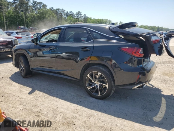 2017 Lexus RX with VIN 2T2ZZMCA6HC080006, listed as a Copart auction lot 52738015 with 96,033 mi miles and Salvage Title. Bid and sale history available at carsss.com. Image 2.