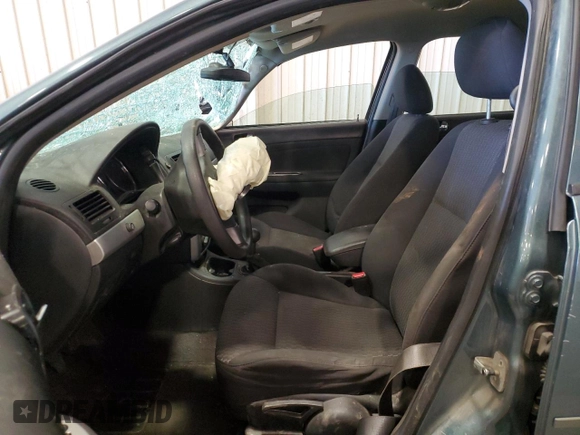 2009 Chevrolet Cobalt with VIN 1G1AL58H297158999, listed as a Copart auction lot 50196425 with Not Provided miles and Salvage Title. Bid and sale history available at DreamBid. Image 7.