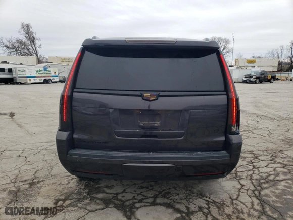 2015 Cadillac Escalade Luxury with VIN 1GYS3MKJ1FR598837, listed as a Copart auction lot 81235574 with 113,883 mi miles and Salvage Title. Bid and sale history available at carsss.com. Image 6.