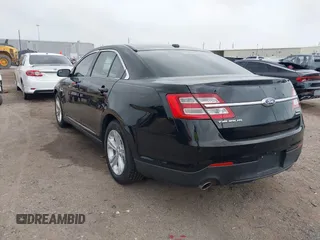 2018 Ford Taurus SEL with VIN 1FAHP2E83JG105607, listed as a IAAI auction lot 41913355 with 73,738 mi miles. Bid and sale history available at carsss.com. Image 3.