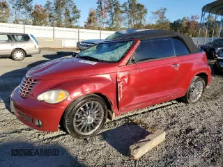2006 Chrysler PT Cruiser GT with VIN 3C3HY75S66T375454, listed as a Copart auction lot 76817354 with 95,881 mi miles and Salvage title. Bid and sale history available at DreamBid. Image 1.