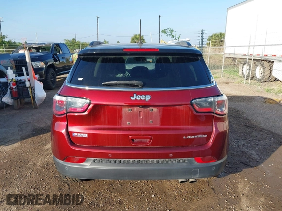 2020 Jeep Compass Limited z VIN 3C4NJCCB5LT218640, wystawiony jako IAAI lot #41218825 z przebiegiem 48 097 mil mil oraz . Historia ofert i sprzedaży dostępna na DreamBid. Obrazek 16.