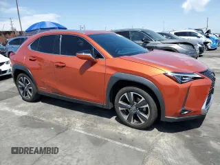 2020 Lexus UX 250h with VIN JTHX9JBH0L2036355, listed as a Copart auction lot 55533685 with 36,938 mi miles and Salvage title. Bid and sale history available at DreamBid. Image 4.