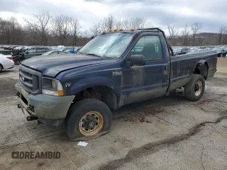 2002 Ford F-250 XL with VIN 1FTNF21L42EA83091, listed as a Copart auction lot 50807085 with 186,222 mi miles and Clean title. Bid and sale history available at DreamBid. Image 1.