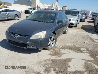 2005 Honda Accord EX-L z VIN 1HGCM56835A001867, wystawiony jako IAAI lot #41734298 z przebiegiem 146 485 mil mil oraz . Historia ofert i sprzedaży dostępna na DreamBid. Obrazek 1.
