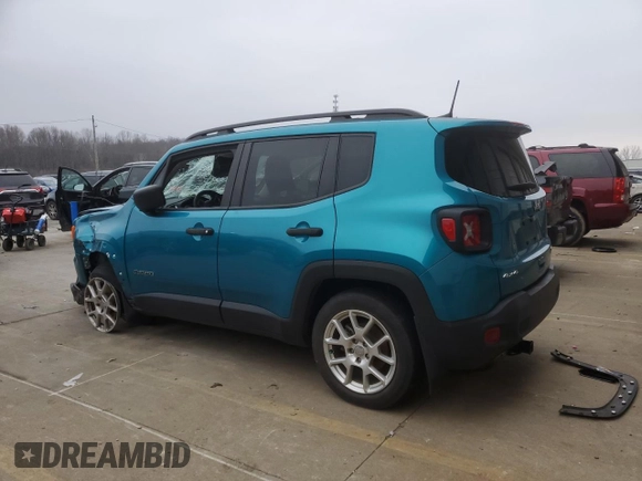 2021 Jeep Renegade Sport with VIN ZACNJDAB6MPM32261, listed as a Copart auction lot 85943614 with 85,212 mi miles and Non repairable. Bid and sale history available at DreamBid. Image 2.