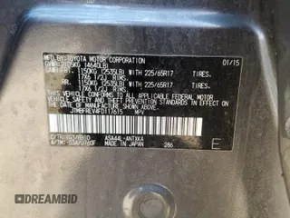 2015 Toyota RAV4 LE z VIN JTMBFREV4FD117615, wystawiony jako Copart lot #59892855 z przebiegiem 174 816 mil mil oraz Szkoda całkowita • Salvage title. Historia ofert i sprzedaży dostępna na DreamBid. Obrazek 14.