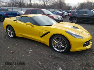 2015 Chevrolet Corvette Z51 2LT with VIN 1G1YJ2D70F5102583, listed as a Copart auction lot 72058602 with 13,818 mi miles. Bid and sale history available at carsss.com. Image 4.