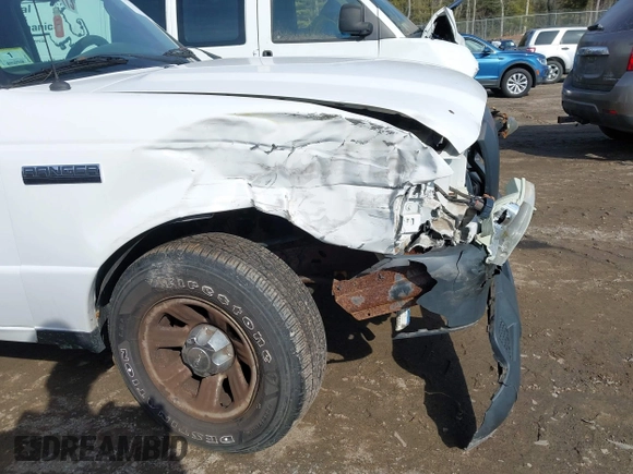 2007 Ford Ranger XL with VIN 1FTYR14U77PA44770, listed as a IAAI auction lot 41706699 with 202,840 mi miles. Bid and sale history available at carsss.com. Image 16.