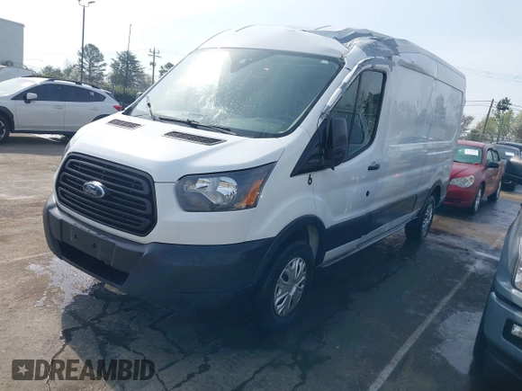 2019 Ford Transit with VIN 1FTYR2CM0KKA87201, listed as a IAAI auction lot 41741165 with 81,635 mi miles. Bid and sale history available at carsss.com. Image 17.