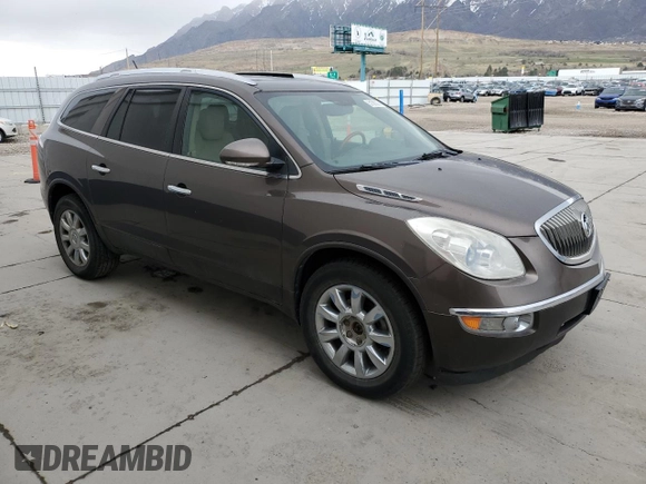 2012 Buick Enclave Leather with VIN 5GAKVCED7CJ150758, listed as a Copart auction lot 51383205 with 166,485 mi miles and Clean Title. Bid and sale history available at carsss.com. Image 4.