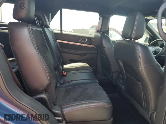 2018 Ford Explorer XLT with VIN 1FM5K7D81JGA12252, listed as a Copart auction lot 52372855 with 120,247 mi miles and Salvage Title. Bid and sale history available at DreamBid. Image 11.