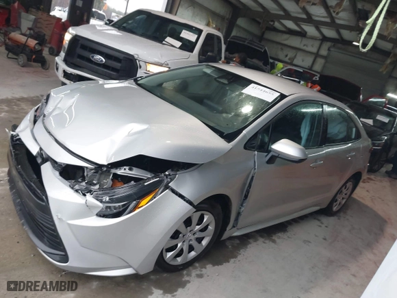 2023 Toyota Corolla LE with VIN 5YFB4MDE9PP012917, listed as a IAAI auction lot 41544655 with 37,531 mi miles. Bid and sale history available at carsss.com. Image 14.