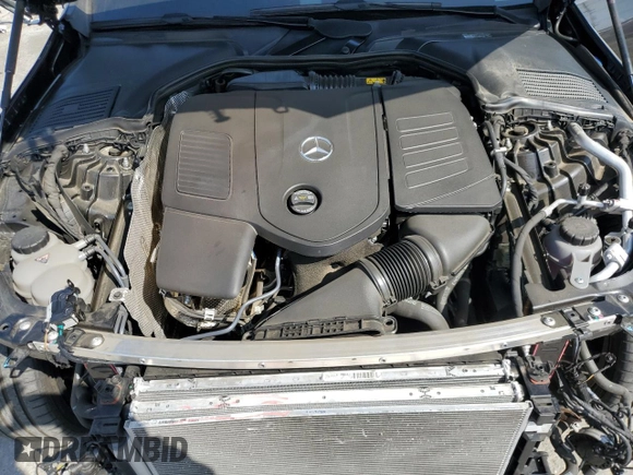 2023 Mercedes-Benz C 300 with VIN W1KAF4GB2PR106270, listed as a Copart auction lot 59403885 with 17,554 mi miles and Salvage title. Bid and sale history available at DreamBid. Image 11.