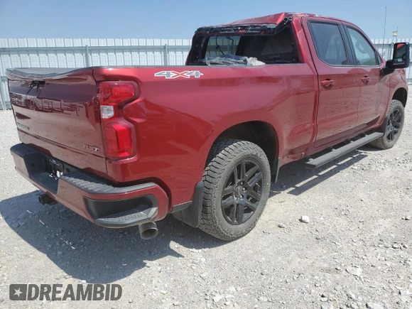 2022 Chevrolet Silverado 1500 RST with VIN 1GCUDEED7NZ535800, listed as a Copart auction lot 87362894 with 31,365 mi miles and Salvage Title. Bid and sale history available at DreamBid. Image 3.