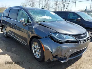 2017 Chrysler Pacifica Limited with VIN 2C4RC1GGXHR744875, listed as a IAAI auction lot 42080773 with 86,896 mi miles and . Bid and sale history available at DreamBid. Image 1.