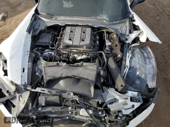 2017 Chevrolet Corvette Z06 1LZ with VIN 1G1YP2D62H5603161, listed as a Copart auction lot 81740534 with 26,922 mi miles and Salvage Title. Bid and sale history available at carsss.com. Image 11.