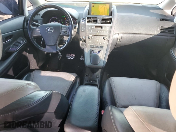 2010 Lexus HS 250h with VIN JTHBB1BA6A2005920, listed as a Copart auction lot 85820284 with 194,909 mi miles and Salvage Title. Bid and sale history available at DreamBid. Image 8.