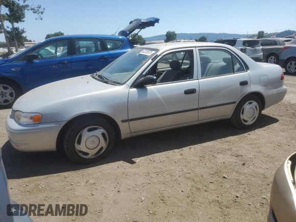 1999 Toyota Corolla VE with VIN 1NXBR12E5XZ243959, listed as a Copart auction lot 62233875 with 58,281 mi miles and Clean title. Bid and sale history available at DreamBid. Image 1.