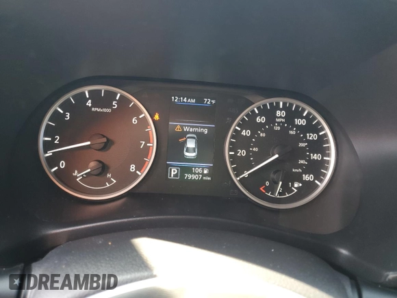 2021 Nissan Sentra S with VIN 3N1AB8BV4MY289310, listed as a Copart auction lot 52102895 with 79,907 mi miles and Salvage Title. Bid and sale history available at DreamBid. Image 9.