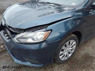 2017 Nissan Sentra S with VIN 3N1AB7APXHY348301, listed as a IAAI auction lot 41744322 with 127,368 mi miles. Bid and sale history available at carsss.com. Image 16.
