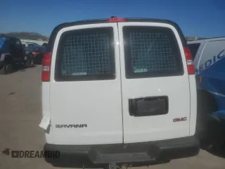 2024 GMC Savana Cargo Van with VIN 1GTZ7HFP5R1102780, listed as a Copart auction lot 42797835 with 0 mi miles and Salvage Title. Bid and sale history available at carsss.com. Image 6.