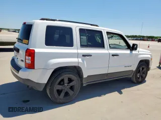 2015 Jeep Patriot Altitude Edition with VIN 1C4NJPBA3FD170968, listed as a Copart auction lot 53975495 with 72,008 mi miles and Salvage Title. Bid and sale history available at carsss.com. Image 3.