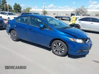 2013 Honda Civic EX with VIN 2HGFB2F85DH512059, listed as a IAAI auction lot 41954761 with 111,812 mi miles and . Bid and sale history available at DreamBid. Image 1.