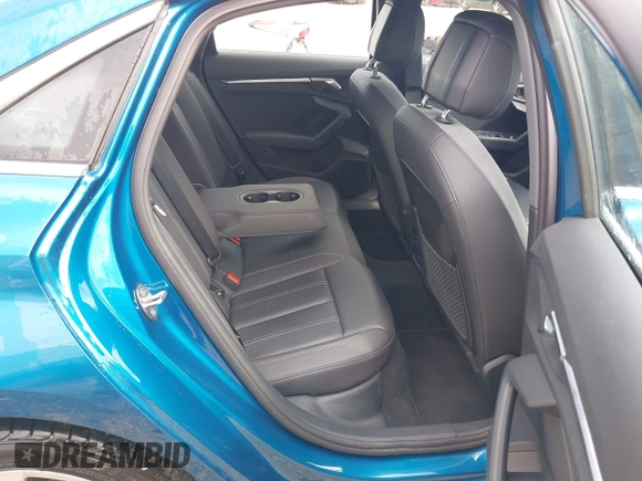 2023 Audi A3 Premium with VIN WAUAUDGY4PA101569, listed as a IAAI auction lot 42217506 with 53,675 mi miles and . Bid and sale history available at DreamBid. Image 8.
