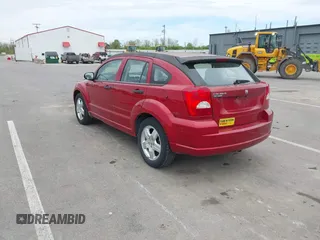 2008 Dodge Caliber SE with VIN 1B3HB28B28D742310, listed as a IAAI auction lot 42164976 with 83,561 mi miles. Bid and sale history available at carsss.com. Image 3.