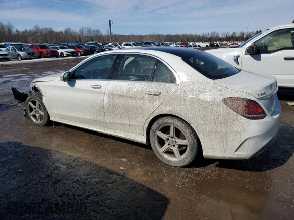 2019 Mercedes-Benz C 300 with VIN 55SWF8EB6KU299367, listed as a Copart auction lot 48035185 with 49,589 mi miles and Salvage Title. Bid and sale history available at carsss.com. Image 2.