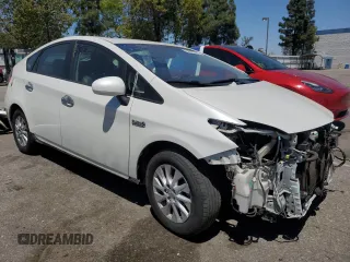 2013 Toyota Prius z VIN JTDKN3DP5D3045250, wystawiony jako Copart lot #58079535 z przebiegiem 127 242 mil mil oraz Szkoda całkowita • Salvage title. Historia ofert i sprzedaży dostępna na DreamBid. Obrazek 4.