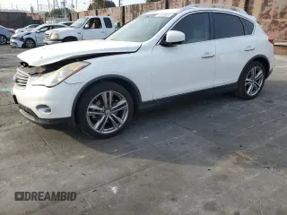 2011 Infiniti EX Journey with VIN JN1AJ0HP8BM801003, listed as a Copart auction lot 85685024 with 113,015 mi miles and Salvage Title. Bid and sale history available at carsss.com. Image 1.