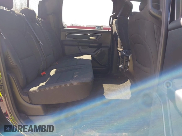 2022 Ram 1500 Big Horn with VIN 1C6SRFFT9NN428671, listed as a IAAI auction lot 41780427 with 63,781 mi miles. Bid and sale history available at carsss.com. Image 8.