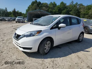 2019 Nissan Note SV z VIN 3N1CE2CPXKL364440, wystawiony jako Copart lot #63242975 z przebiegiem Nie podano mil oraz Czysty tytuł • Clean title. Historia ofert i sprzedaży dostępna na DreamBid. Obrazek 1.