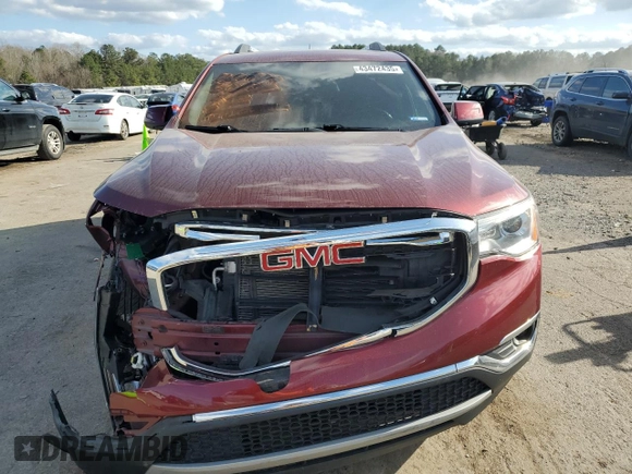 2018 GMC Acadia SLE with VIN 1GKKNLLA9JZ241427, listed as a Copart auction lot 43472435 with 95,088 mi miles and Salvage Title. Bid and sale history available at DreamBid. Image 5.