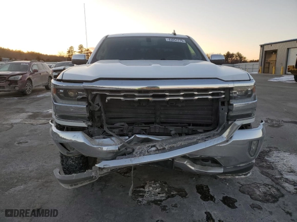 2018 Chevrolet Silverado 1500 LTZ with VIN 1GCVKSEC9JZ206400, listed as a Copart auction lot 43257775 with 106,986 mi miles and Salvage Title. Bid and sale history available at carsss.com. Image 5.