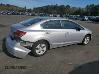 2014 Honda Civic LX z VIN 2HGFB2F55EH522937, wystawiony jako Copart lot #55360445 z przebiegiem 128 422 mil mil oraz Szkoda całkowita • Salvage title. Historia ofert i sprzedaży dostępna na DreamBid. Obrazek 3.