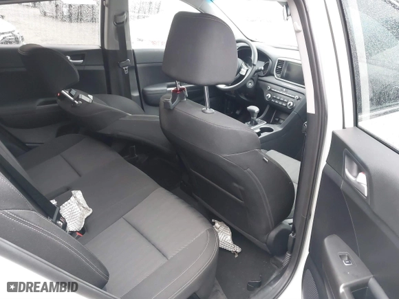 2020 Kia Sportage LX with VIN KNDPM3AC5L7736800, listed as a IAAI auction lot 41757962 with 55,792 mi miles. Bid and sale history available at carsss.com. Image 8.