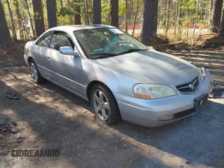 2002 Acura CL Type S with VIN 19UYA42632A001263, listed as a IAAI auction lot 41983091 with 1 mi miles. Bid and sale history available at carsss.com. Image 1.